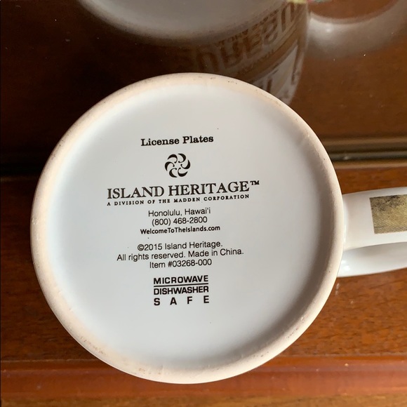 Great Vintage Island Heritage Coffee Mug - Picture 3 of 3